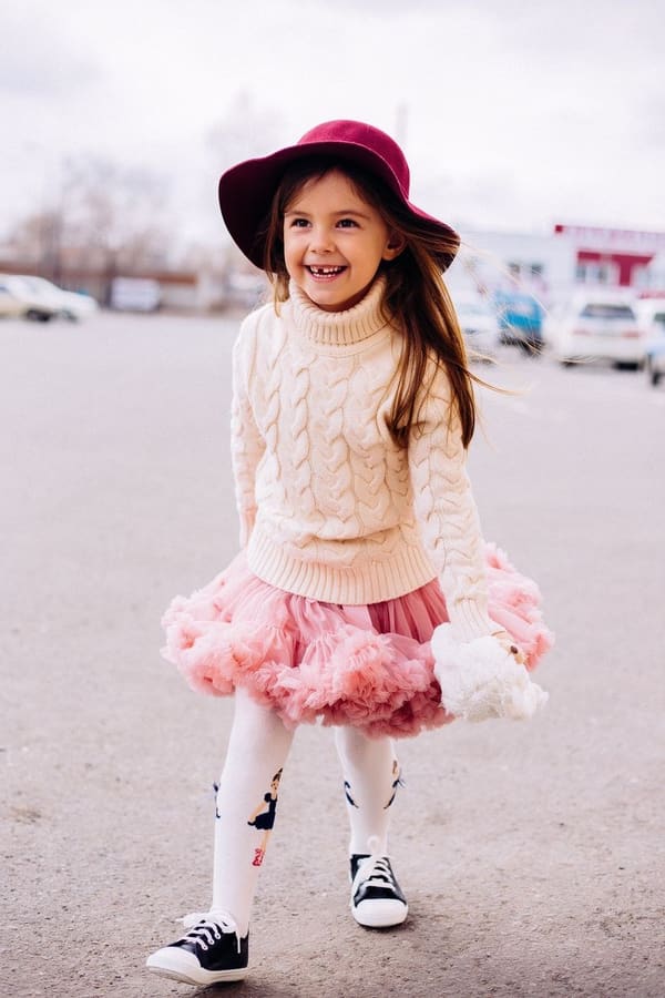 Conjunto Saia Tutu Rosa